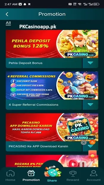 PK Casino Offers